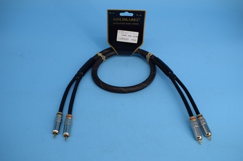 7528 goldkabel cinch musik - cinch,