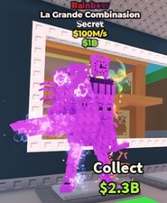 Rainbow La Grande 100M Steal a Brainrot Secret Selten Top Preis