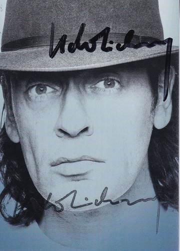 Autogramm udo lindenberg - -,
