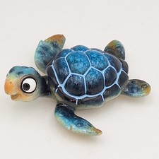Schildkröte blau mit Magnet -