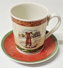 Villeroy & Boch Festive Memories Weihnachten Kafeebecher Becher Mit Untertasse 