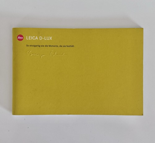 Leica lux katalog absolut - d-lux,