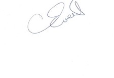 Chris evert autogramm - autogramm, signed