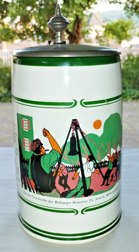 Bierkrug jahreskrug 1 l - jahreskrug,