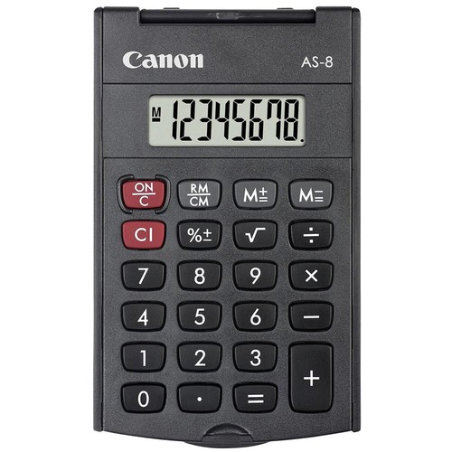 Canon lcd taschenrechner - as-8,