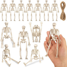 12 Mini-Skelett-Figuren Für