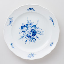 Meissen Speiseteller Blaue