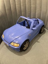 Blaues Mattel Barbie Auto