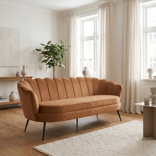 Nice sofa personen - sofa, velour