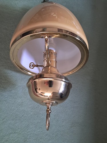Nostalgische messinglampe - nostalgische,
