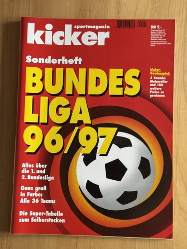 Kicker sonderheft bundesliga - sonderheft,