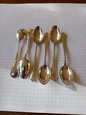 Sechs Moccalöffel 800 Silber