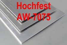 Aluminium Platte 250x120x20mm hochfest 7075 Zuschnitt AlZnMgCu1,5 (110,-€/lfm)