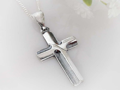 Kreuz anhänger silber 925 - silber,