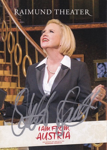 Autogramm elisabeth engstler - -,