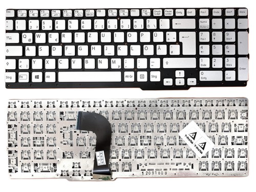 Silber tastatur ohne - -,
