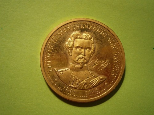 Medaille ludwig ii - -,