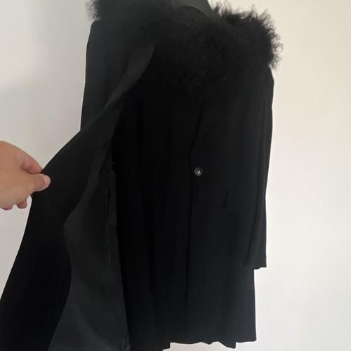 Mantel mit kleid und - mantel,