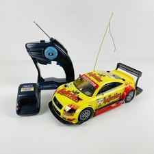 NIKKO RC Auto Audi TT-R DTM 1:44 Ferngesteuert Fahrzeug Rennsport Gelb Ungeprüft