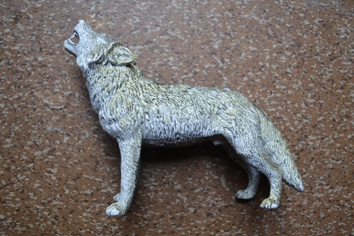 Tierfigur wolf gummi groß - wolf,