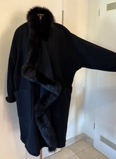 Madeleine Damen Mantel, Schwarz, Gr.S