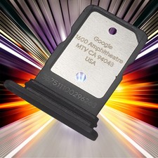 Original Google Pixel 4A Sim Tray Karten Halter Slot Schlitten Card Karte Holder