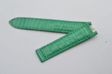 CARTIER PASHA LEDER ARMBAND 20MM FALTSCHLIESSE 18MM NEU 20-18 GRÜN NEU