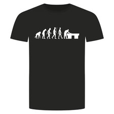 Evolution Billard T-Shirt - Billiards Poolbillard Snooker Queue Game
