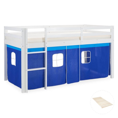 Hochbett 90x200 kinderbett mit - kinderbett,