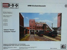 Huppertz Modellbau H0 - Bausatz Kokerei Hansa W00012 Sieber - aus Sammlung - OVP