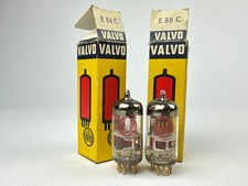 2x Valvo E88C Röhre NOS OVP red Print Röhrenradio Valve Messgerät usw. neu