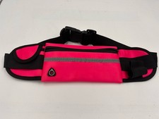 BAUCHTASCHE JOGGING Sport Laufen Wasserdicht Handy Tasche Trinkflasche Fach Pink