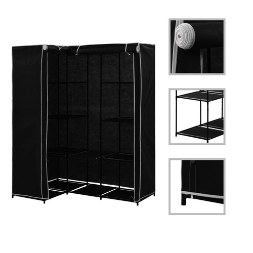 Vidaxl eckkleiderschrank - vidaxl,