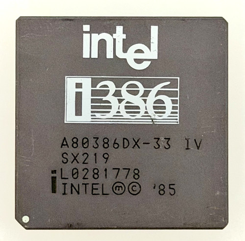 Intel 386 prozessor keramik - intel,