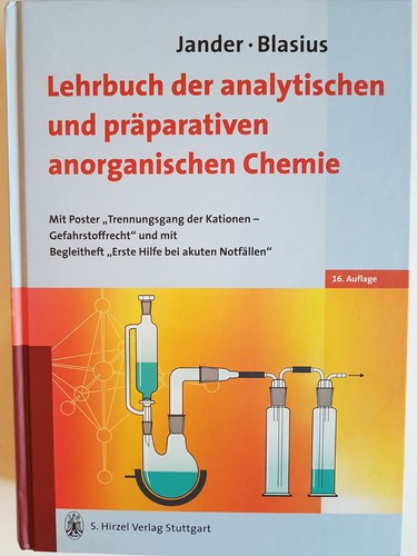 Jander blasius lehrbuch der - jander,