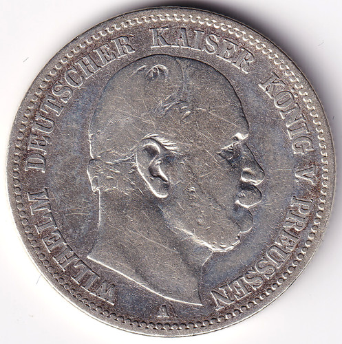 Preussen 1876 2 mark - preussen,