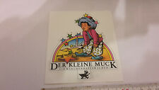 Alter Aufkleber Der kleine Muck Schuhe Hauenstein Märchen 