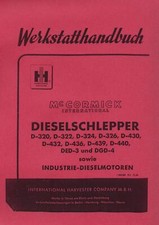 Werkstatthandbuch IHC D-439 Mc Cormick D-Serie nur bei uns inkl. 3 Sonderkapitel