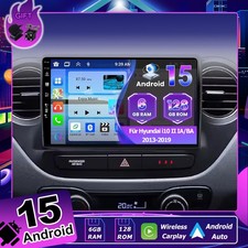 Für Hyundai i10 II IA/BA 2013-2019 Android 15 Autoradio CarPlay Navi GPS 6+128GB