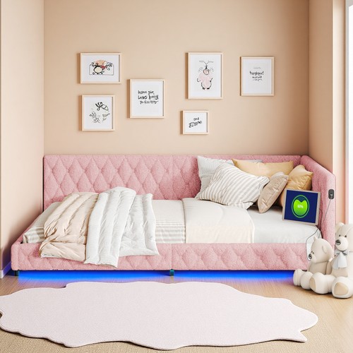 Polsterbett schlafsofa 140x200 - schlafsofa,