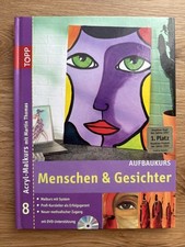 Acryl-Malkurs von Martin Thomas Aufbaukurs „Menschen & Gesichter“ NP 19,90 Euro