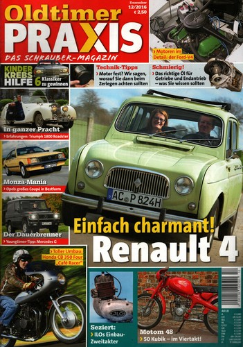 Zeitschrift oldtimer praxis - zeitschrift,