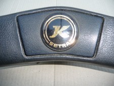 Oldtimer-Omnibus-Lenkrad, Kässbohrer, gebraucht, schwarz, unbekanntes Busmodell