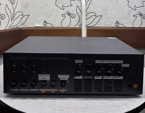 Dynacord compact paging - dynacord, system