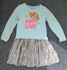 Mädchen Shirtkleid Langarm