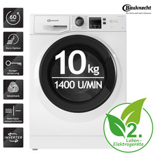 Bauknecht  W10 W6400 A  Waschmaschine 10kg Anti-Allergie-Programm RO_W10W6400A_R