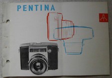 Pentina Bedienungsanleitung, VEB Kamera- und Kinowerke, Dresden - gelocht