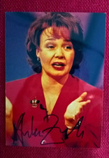 Original-Autogramm von Anka Zink, Farbfoto, 17,4 x 12,7 cm