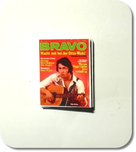 Miniatur zeitschrift bravo - "bravo",