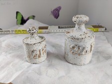 Zwei  alte Gewichte  für Krämerwaage oder Türstopper